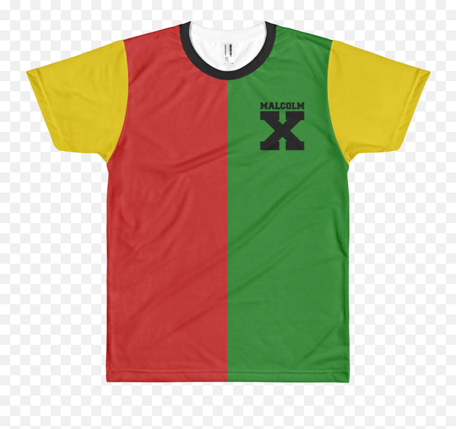 Malcolm X Vintage Style Baseball T - Shirt Emoji,Malcolm X Png