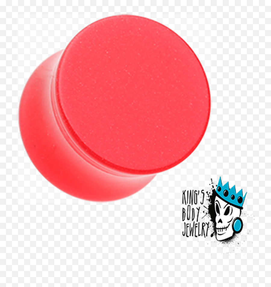 Red Acrylic Glow In The Dark Double Flare Plugs 8 Gauge - 58 Inch Kings Body Jewelry Emoji,Red Flare Png
