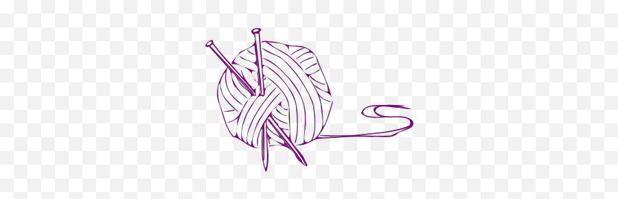 Yarn Ball Purple Small Png Svg Clip Art For Web - Download Confecciones Isabel Emoji,Yarn Clipart