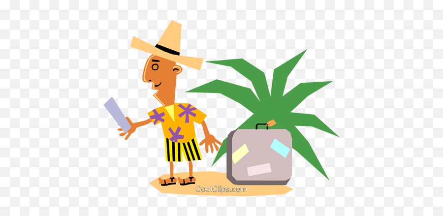 Vacation Clipart Transparent Png Image - Costume Hat Emoji,Vacation Clipart