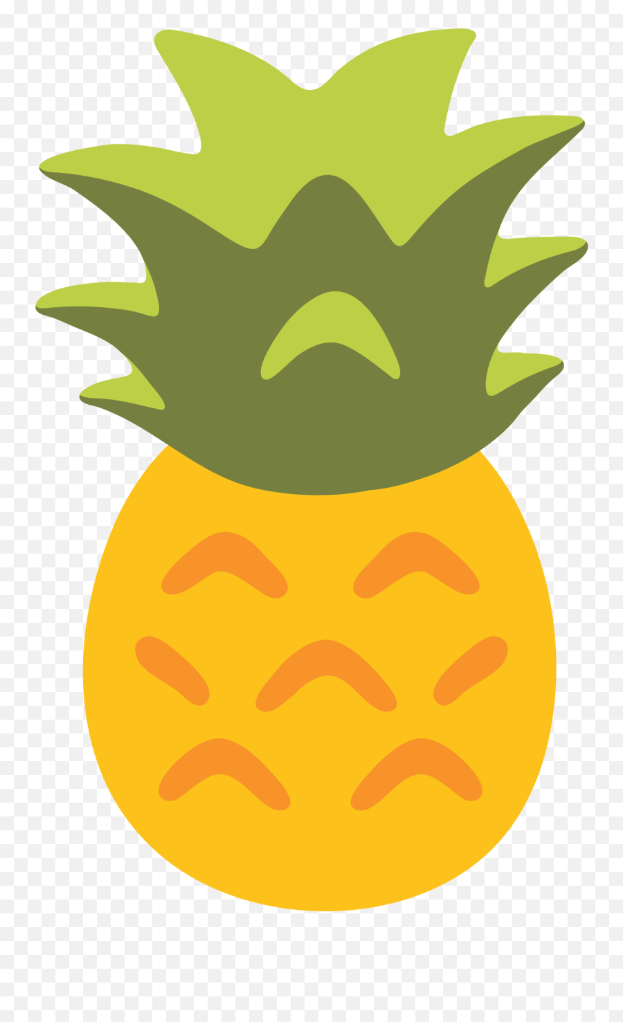Pineapple Clipart Ananas Pineapple Ananas Transparent Free - Cute Cartoon Pineapple Clip Art Emoji,Pineapple Clipart