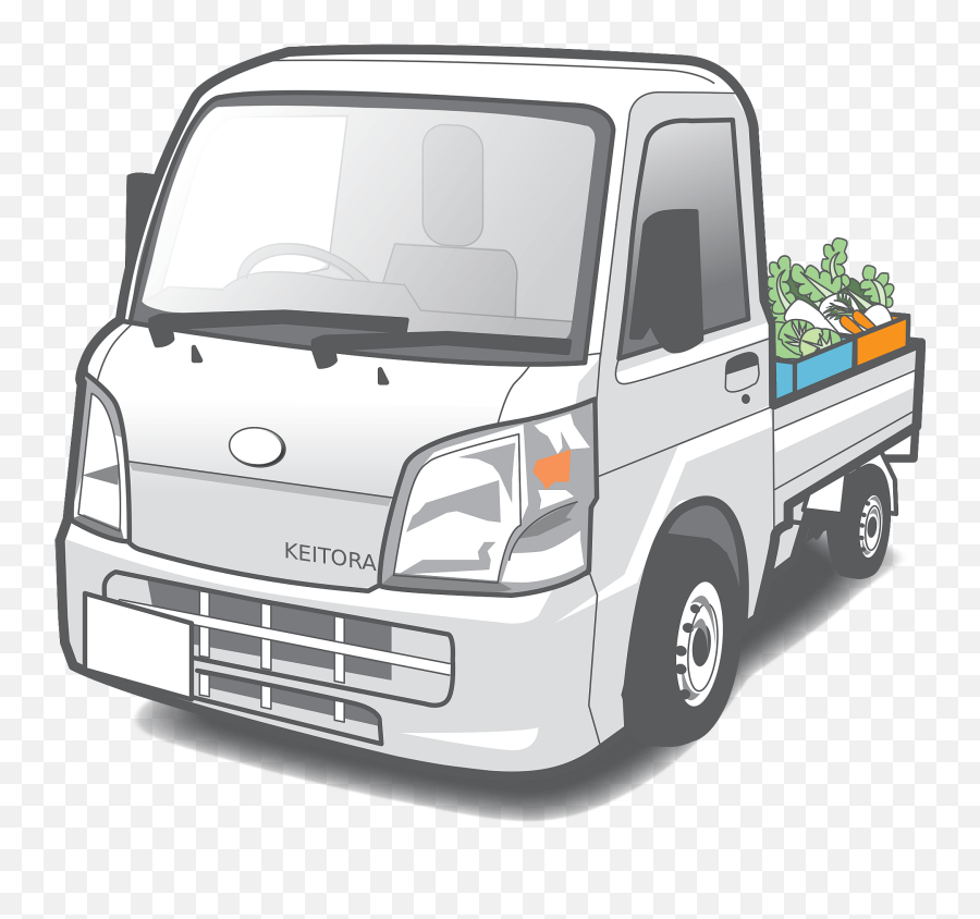 Kei Truck - Japanese Pickup Truck Clipart Free Download Kei Truck Transparent Emoji,Semi Truck Clipart