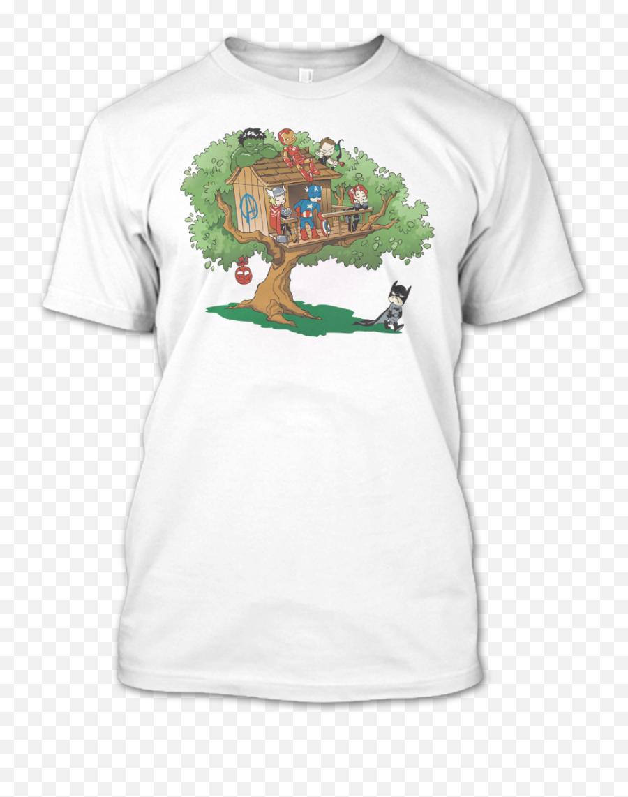 Justice League T Shirt Avengers Treehouse Shirts Incredible Hulk T Shirt - Dr Seuss T Shirts Emoji,Treehouse Logo