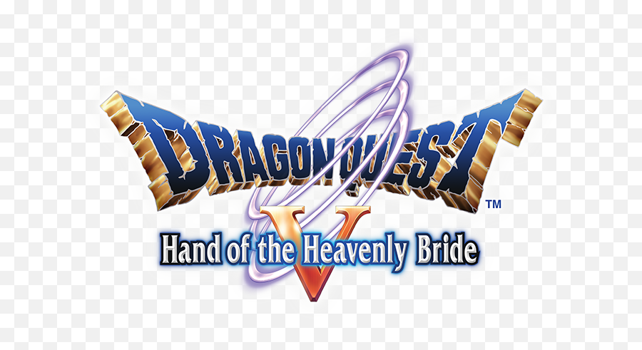 Dragon Quest V Hand Of The Heavenly - Dragon Quest V Hand Of The Heavenly Bride Logo Emoji,Dragon Quest Logo