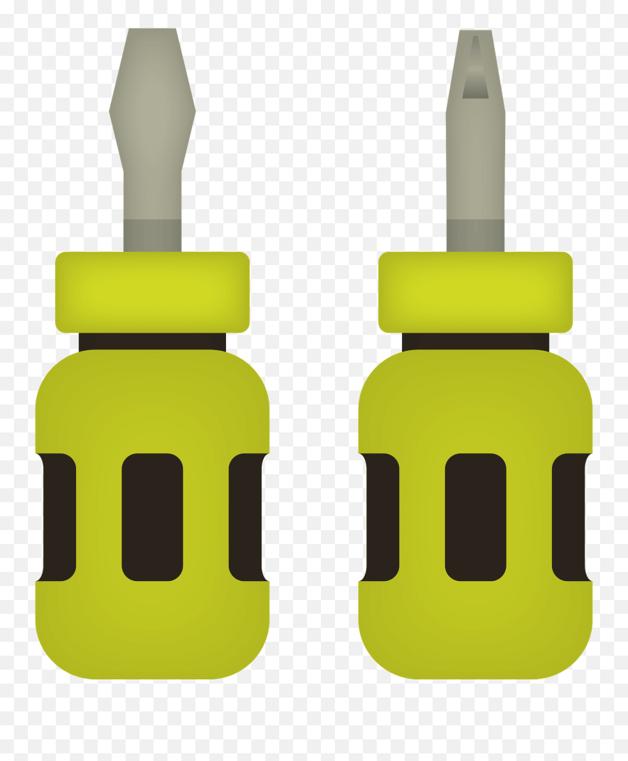 Screwdriver Tool Clipart - Office Instrument Emoji,Tool Clipart