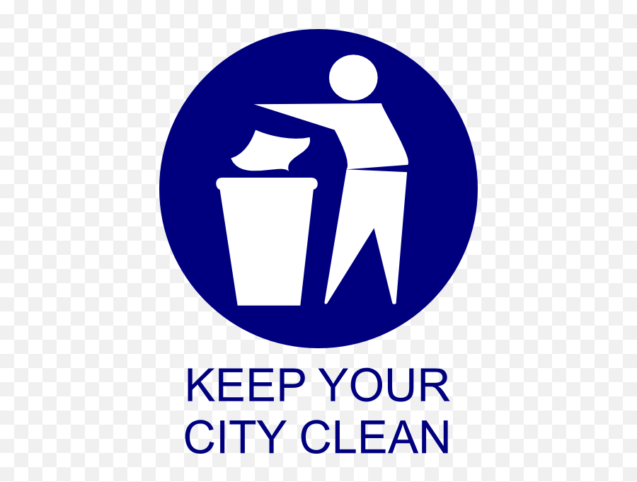 Keep It Clean Clipart - Keep Our City Clean And Green Logo Emoji,Clean Clipart