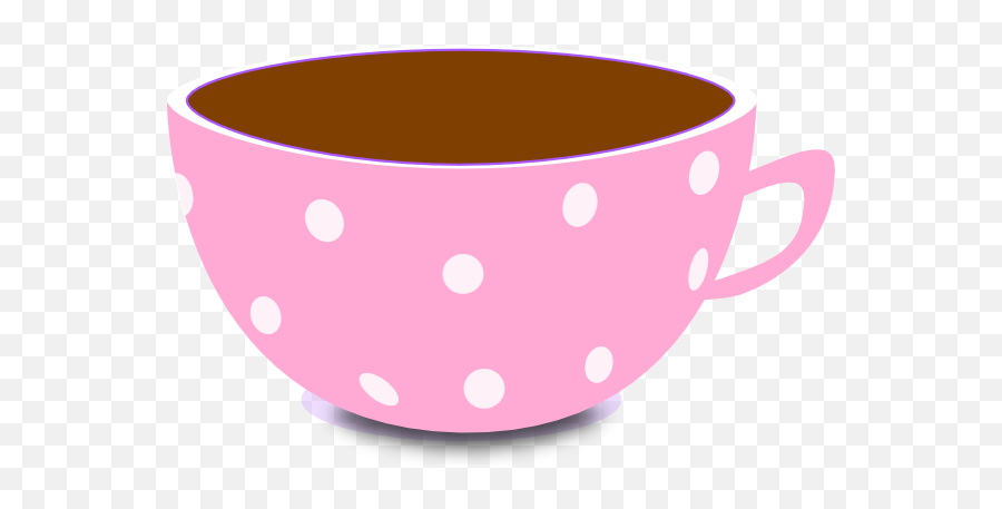Pink Teacup Clipart - Cup Of Tea Png Vector Emoji,Teacup Clipart