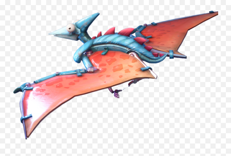 Download Png - Fortnite Pterodactyl Glider Clipart Full Pterodactyl Glider Fortnite Png Emoji,Pterodactyl Png