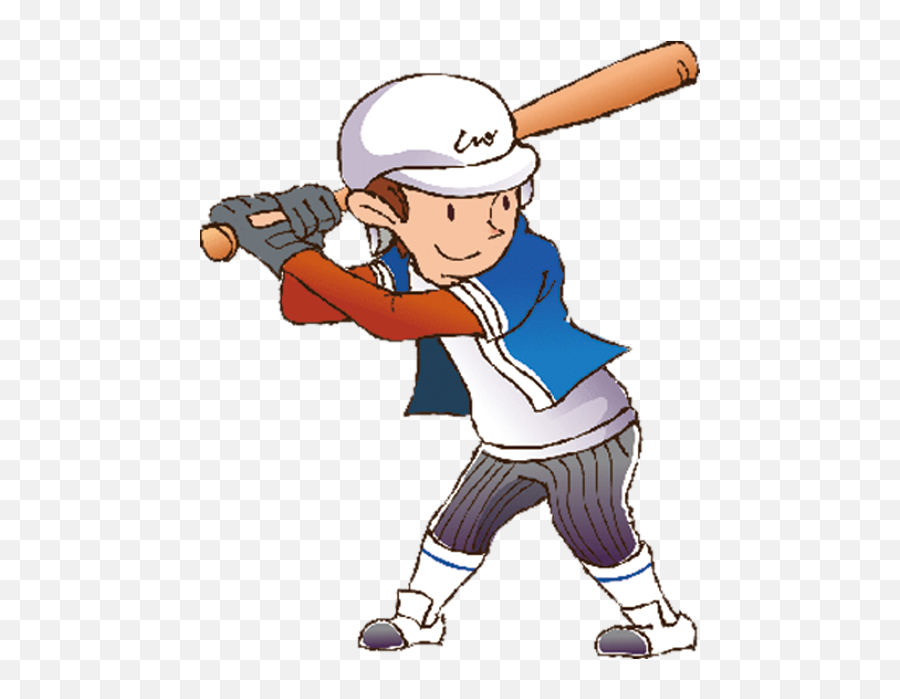 Cartoon Playing Baseball Png - Baseball Png Cartoon Emoji,Baseball Png