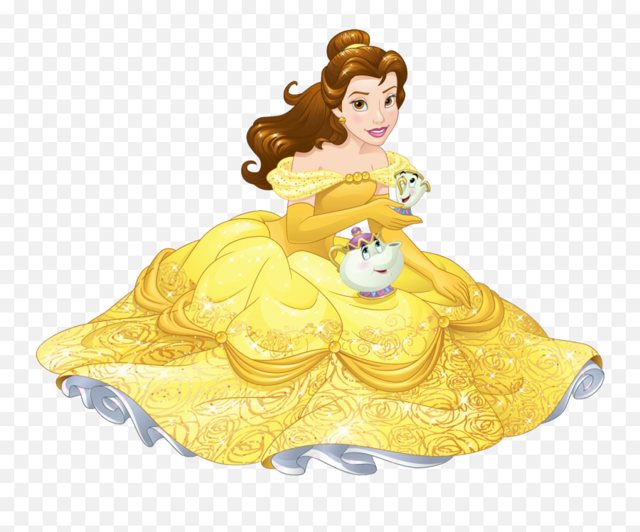 Beauty Belle - Beauty And The Beast Belle Png Full Size Disney Princess Belle Sitting Emoji,Beauty And The Beast Png