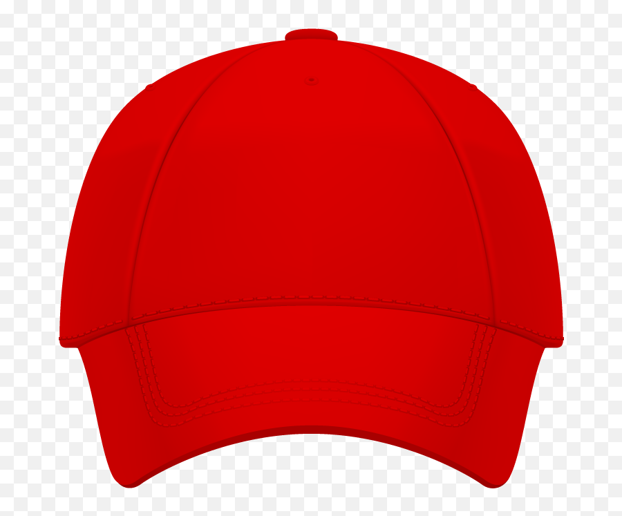 Red Baseball Cap - Transparent Red Cap Png Emoji,Baseball Cap Clipart