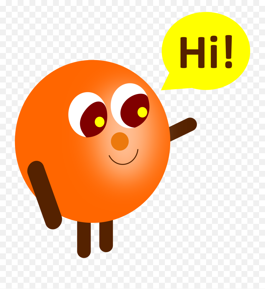 Saying Clipart Simple - Clipart Hi Emoji,Hi Clipart