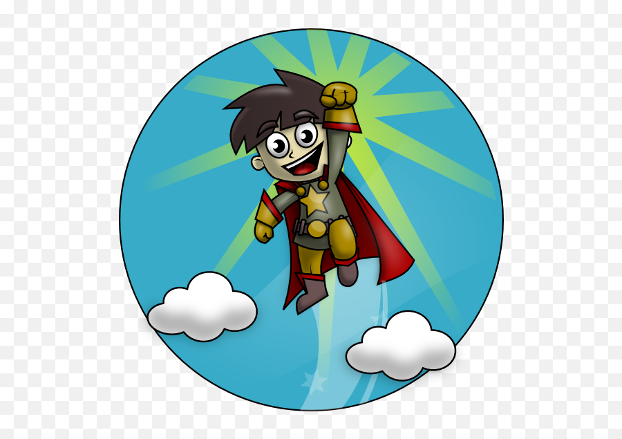 Library Of Superhero Clipart Royalty Free Creator Png Files - Fictional Character Emoji,Superhero Clipart