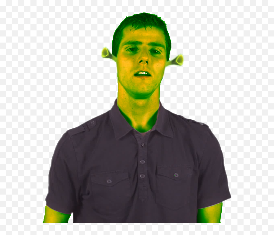 Shrek Face - Linuslinus Shrek Transparent Png Large Size Button Up Emoji,Shrek Face Png
