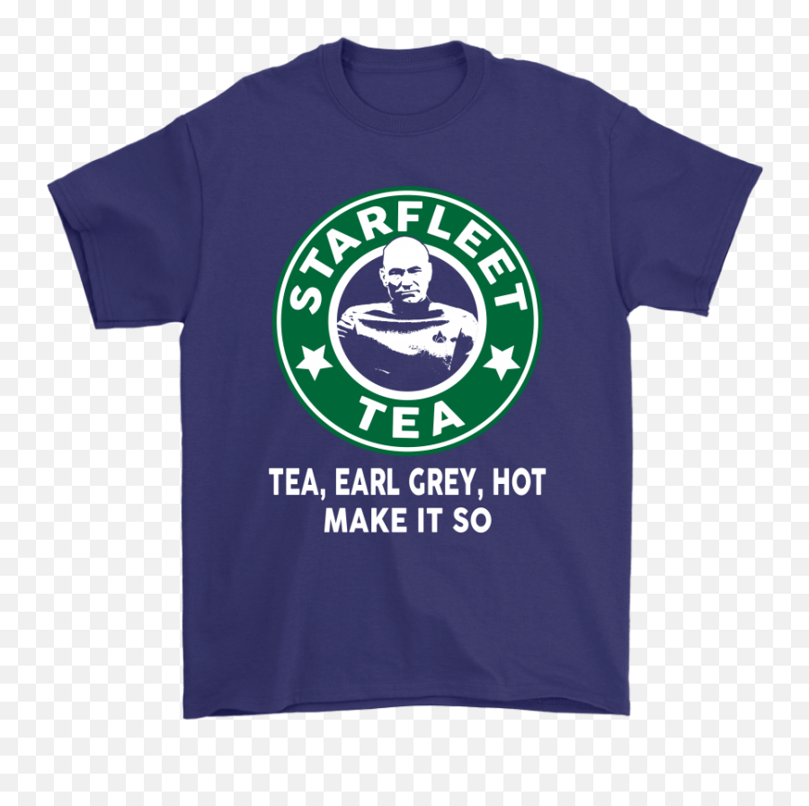 Starbucks Starfleet Tea Captain Picard Tea Earl Grey Hot - Supreme Stitch Emoji,Starfleet Logo