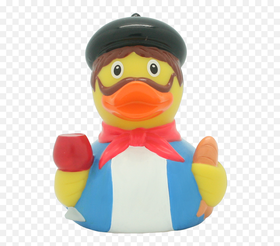 Download French Rubber Duck By Lilalu - French Rubber Duck Emoji,Rubber Duck Transparent