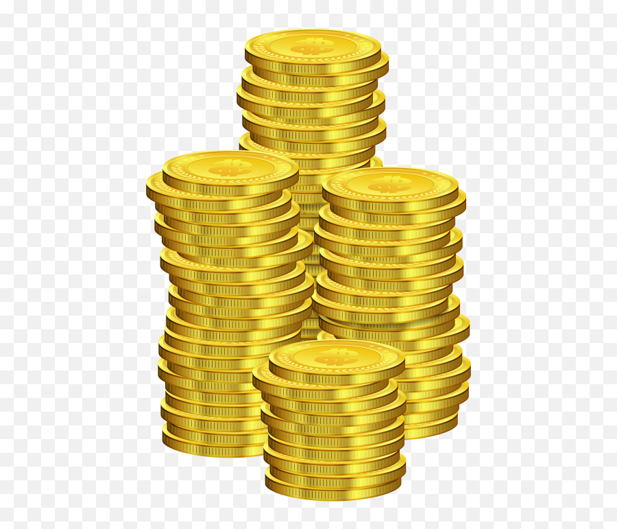 Money Free Png Transparent Image - Coins Clipart Png Emoji,Money Transparent