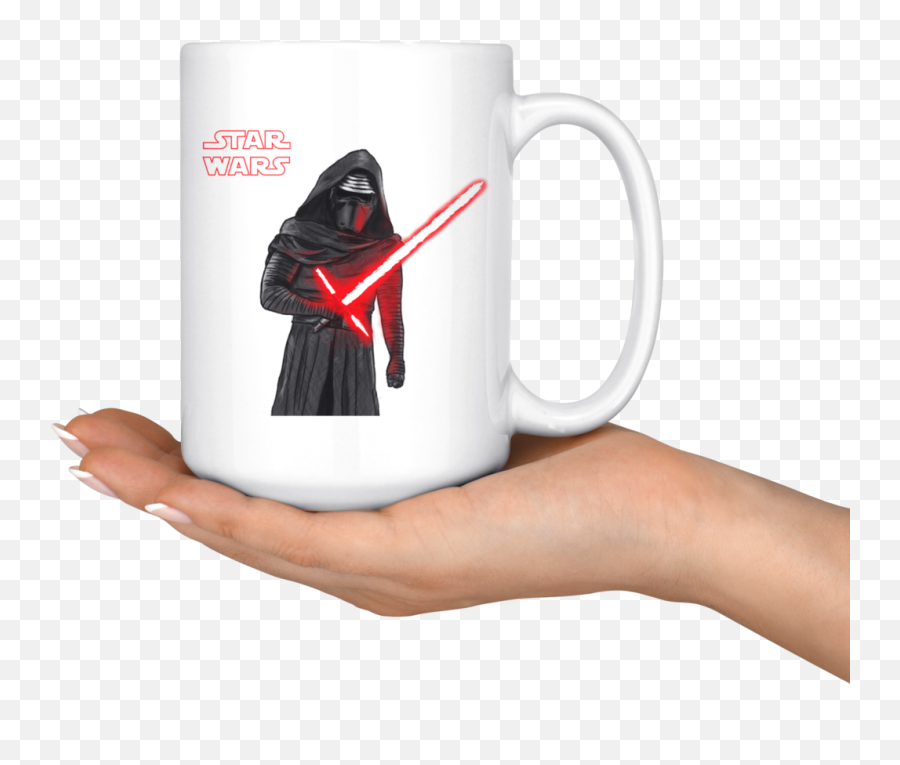 Download Hd Star Wars The Force Awakens Kylo Ren Mug - Mug Happy Wedding Anniversaary Mugs Emoji,Kylo Ren Png