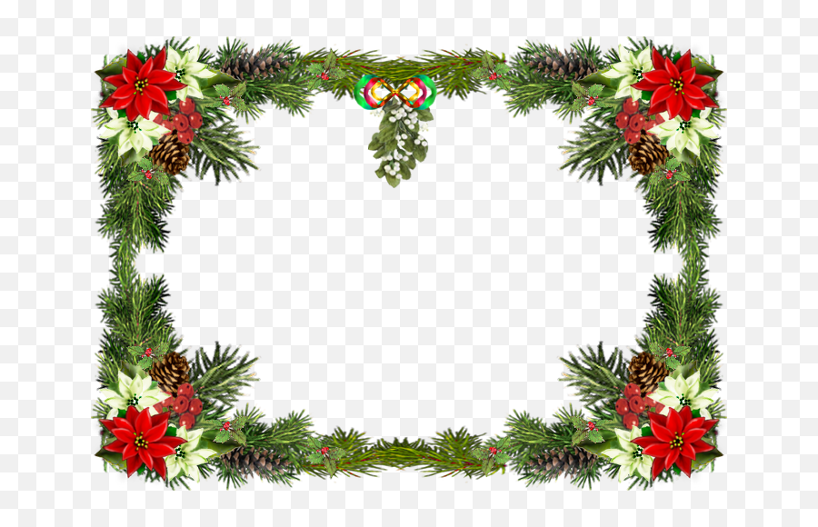 Christmas Border Png Transparent - Christmas Border Png Emoji,Christmas Border Png