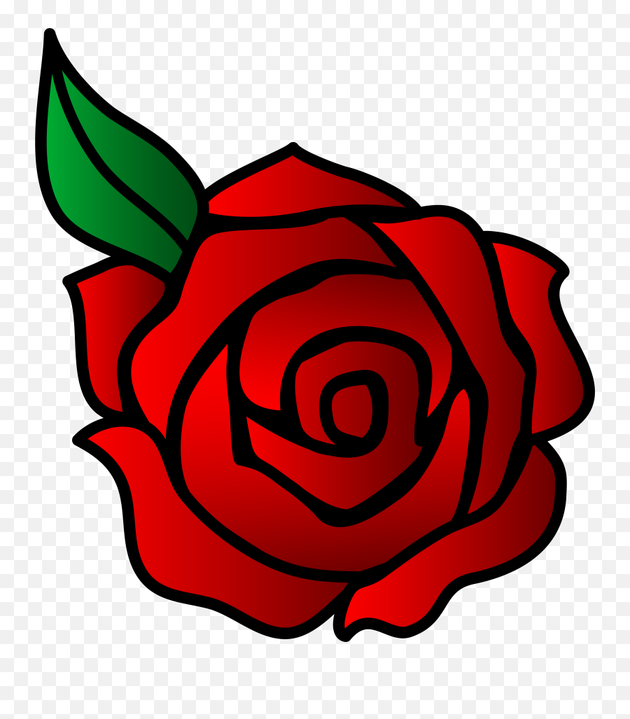 Rose Clipart Easy Rose Easy - Flower Easy Cute Drawings Emoji,Rose Clipart