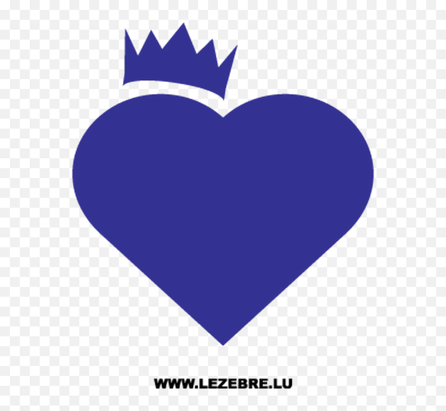 Heart Crown Decal Emoji,Heart Crown Png