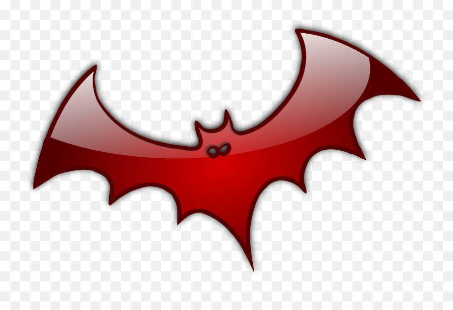 Happy Halloween Clipart - Red Bat Clipart Emoji,Cute Halloween Clipart