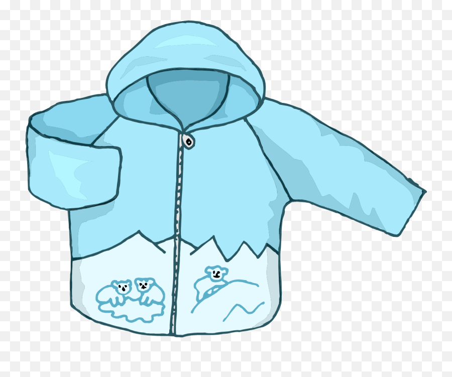 Kids Jacket Clipart Transparent - Kids Winter Coat Clipart Emoji,Jacket Clipart