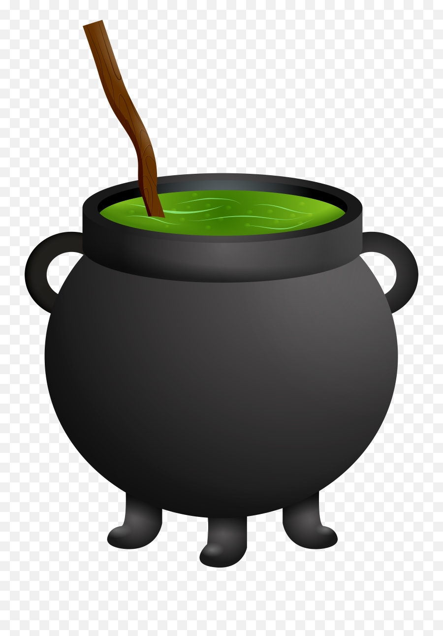 Library Of Witch With Cauldron Clip Art - Cauldron Clipart Png Emoji,Hocus Pocus Clipart