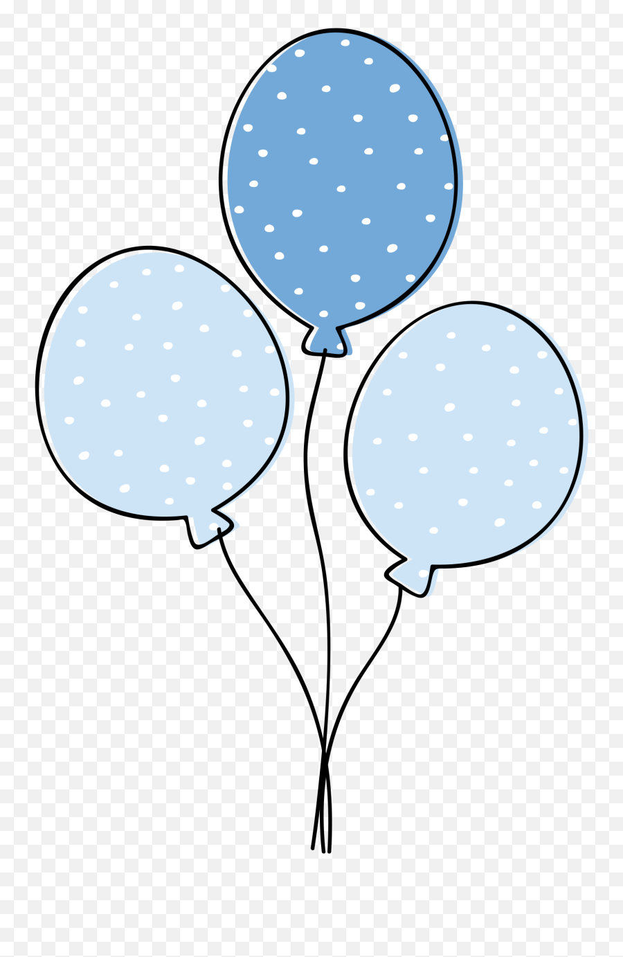 Baby Boy Balloons Clipart Transparent - Transparent Baby Boy Balloons Emoji,Balloon Clipart