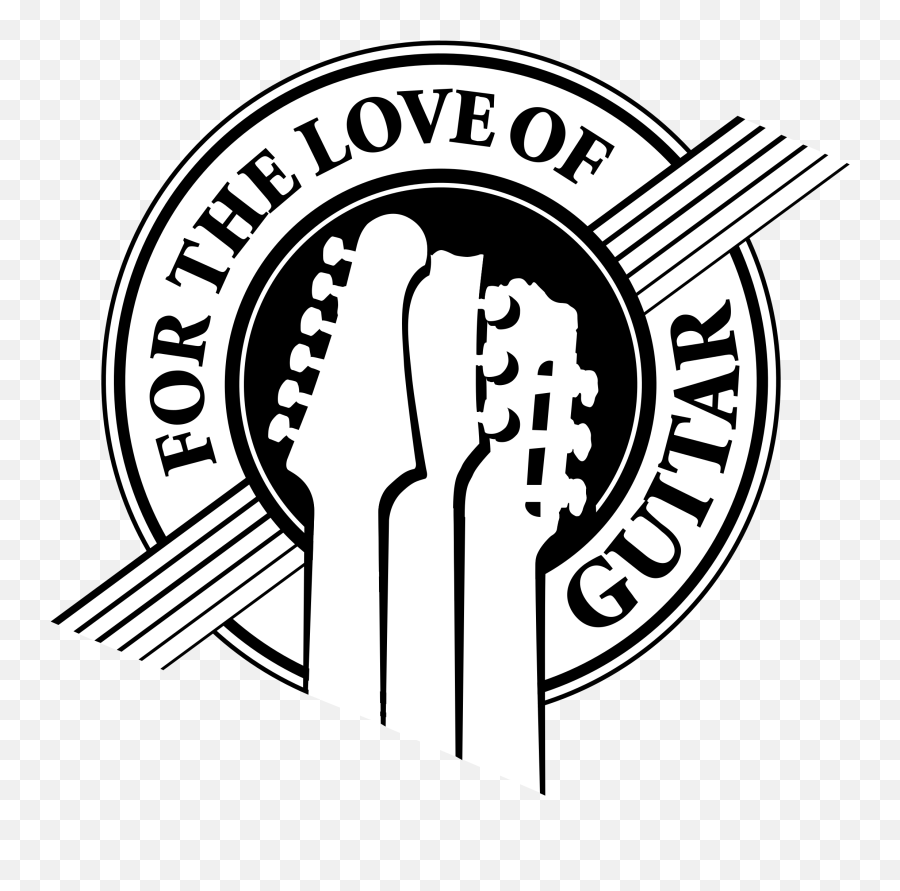 Love Of Guitar Logo Png Transparent - Guitar Logo Png Vector Emoji,Guitar Logo