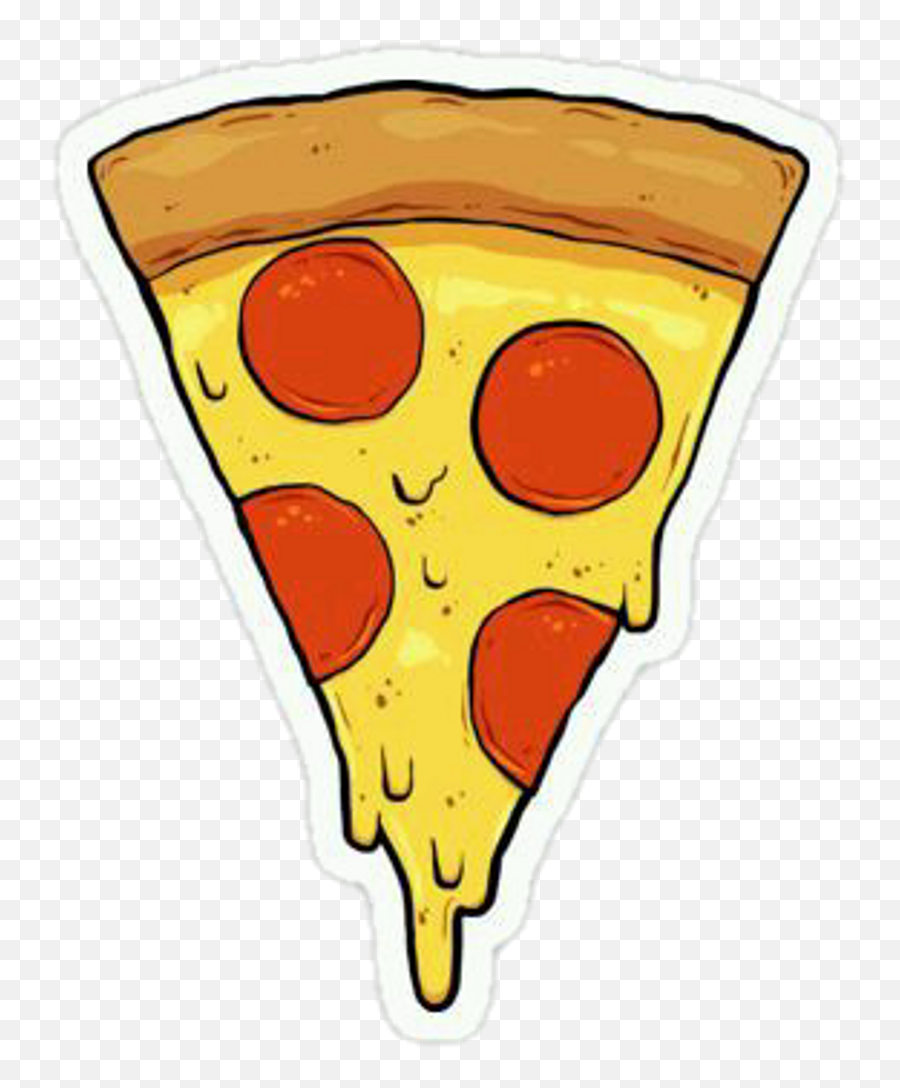 Food - Stickers Pizza Emoji,Pizza Transparent