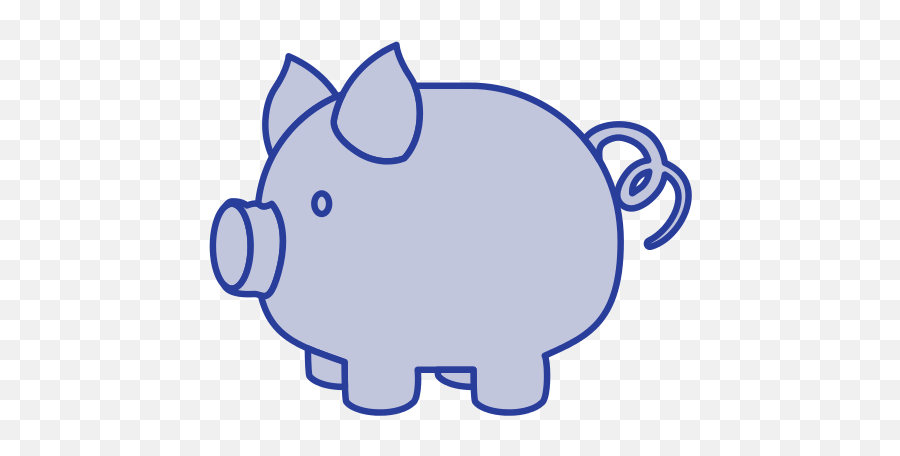 Piggy Bank Vector Png - Piggy Bank 550x550 Png Clipart Animal Figure Emoji,Piggy Bank Clipart
