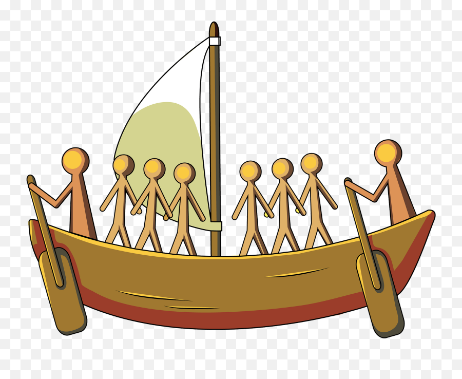 Aboriginal Painting Of The Sailing Boat - Aboriginal Boat Clipart Emoji,Boat Clipart