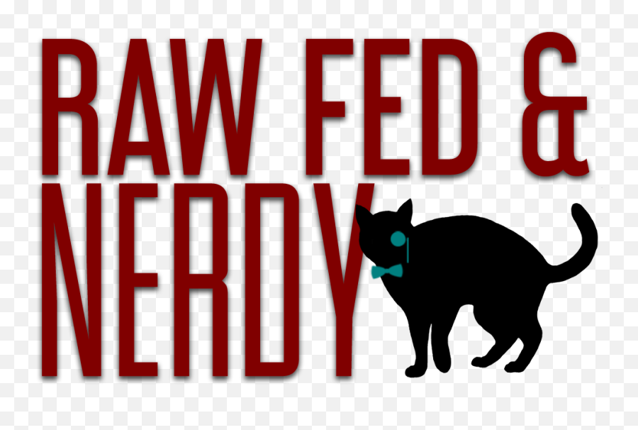 Cat Logo U2013 Raw Fed And Nerdy - Language Emoji,Cat Logo