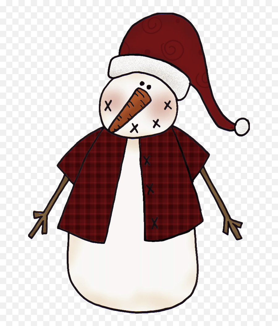 Free Primitive Winter Clip Art Page 1 - Line17qqcom Emoji,Winter Scene Clipart