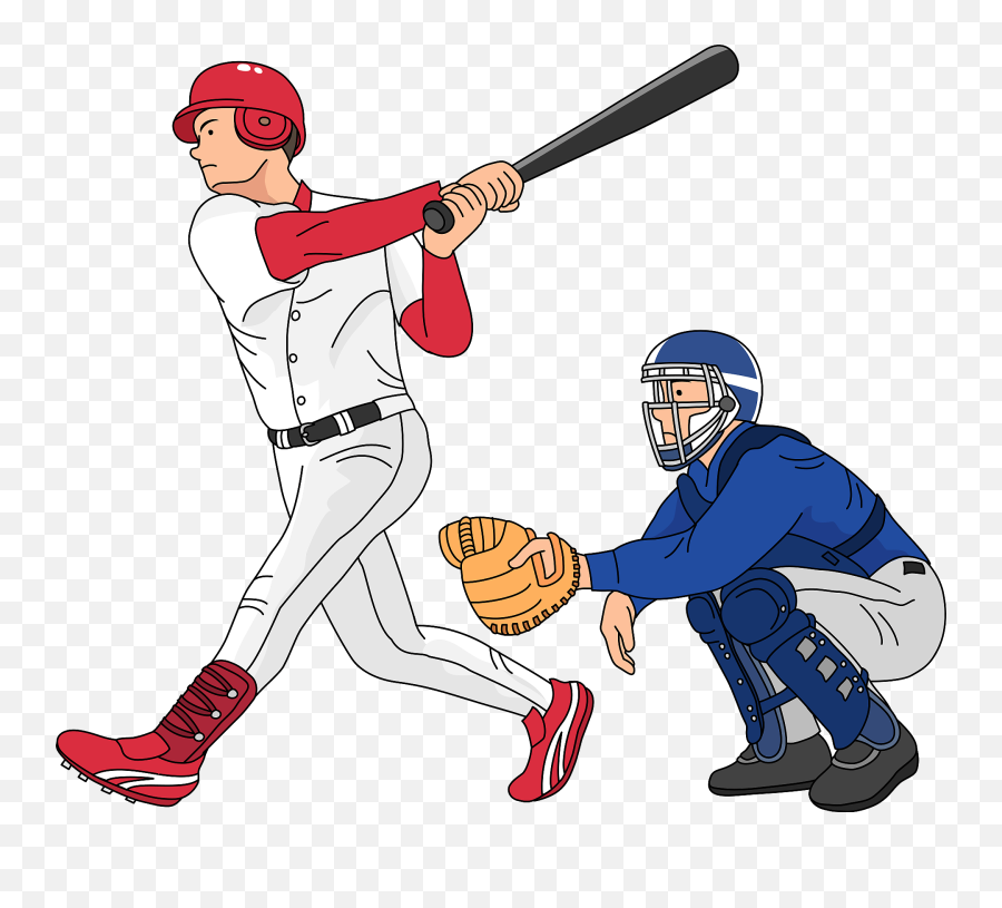 Baseball Players - Baseball Sport Clipart Emoji,Baseball Player Clipart
