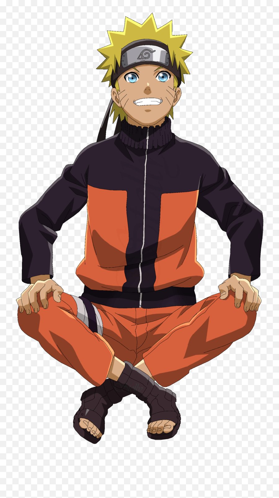 Naruto Yoga Transparent Png - Naruto Meditating Png Emoji,Naruto Png