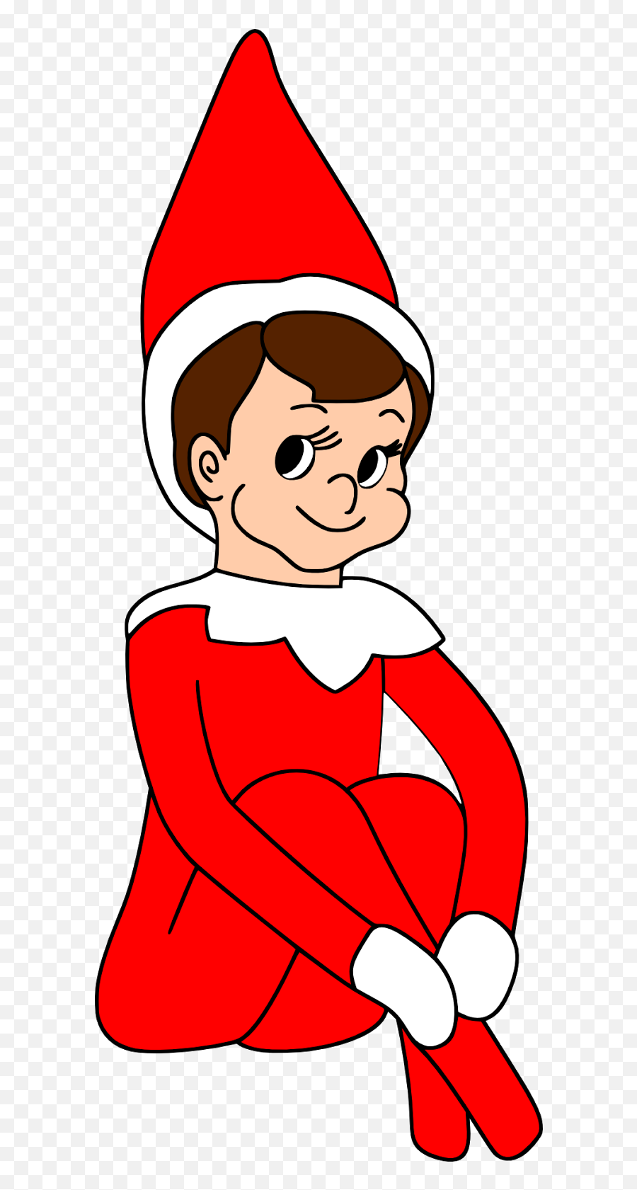 Picture - Clipart Elf On The Shelf Cartoon Emoji,Grinch Clipart