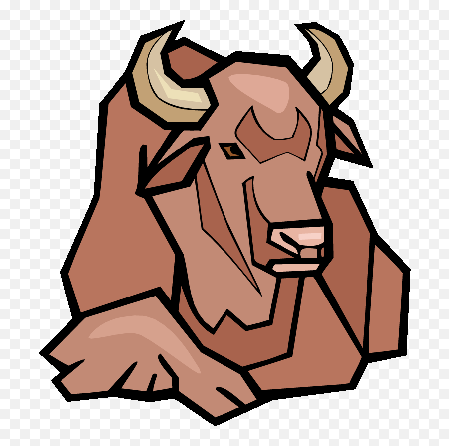 Free Buffalo Clipart - Bovinae Emoji,Bison Clipart