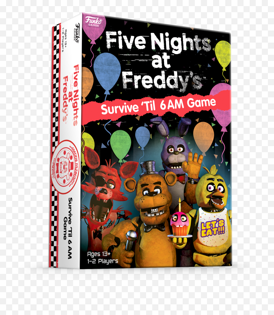 Survive Til 6am Game - Five Nights At Board Game Emoji,Freddy Fazbear's Pizza Logo