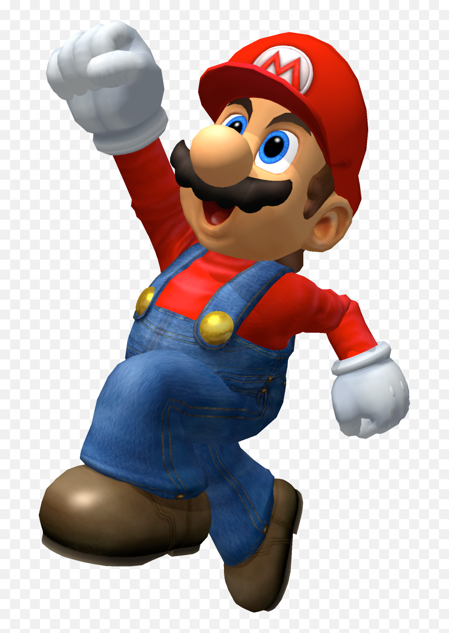 Mario Png - Smash Melee Mario Render Emoji,Super Mario Png
