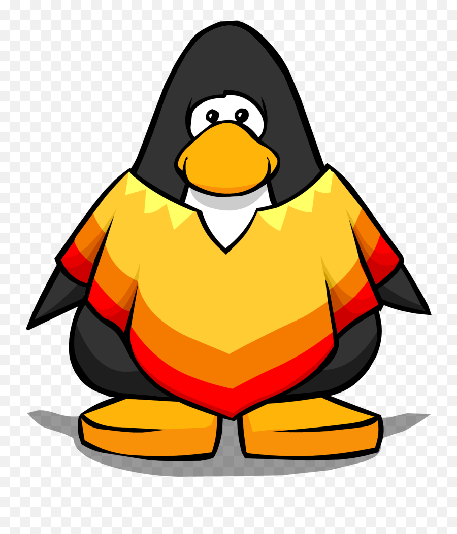 Poncho Club Penguin Wiki Fandom - Club Penguin Penguin Emoji,Penguin Transparent Background