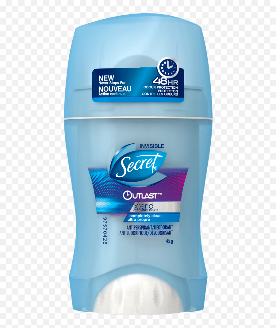 Outlast Xtend Invisible Solid Deodorant Completely Clean Emoji,Outlast 2 Png