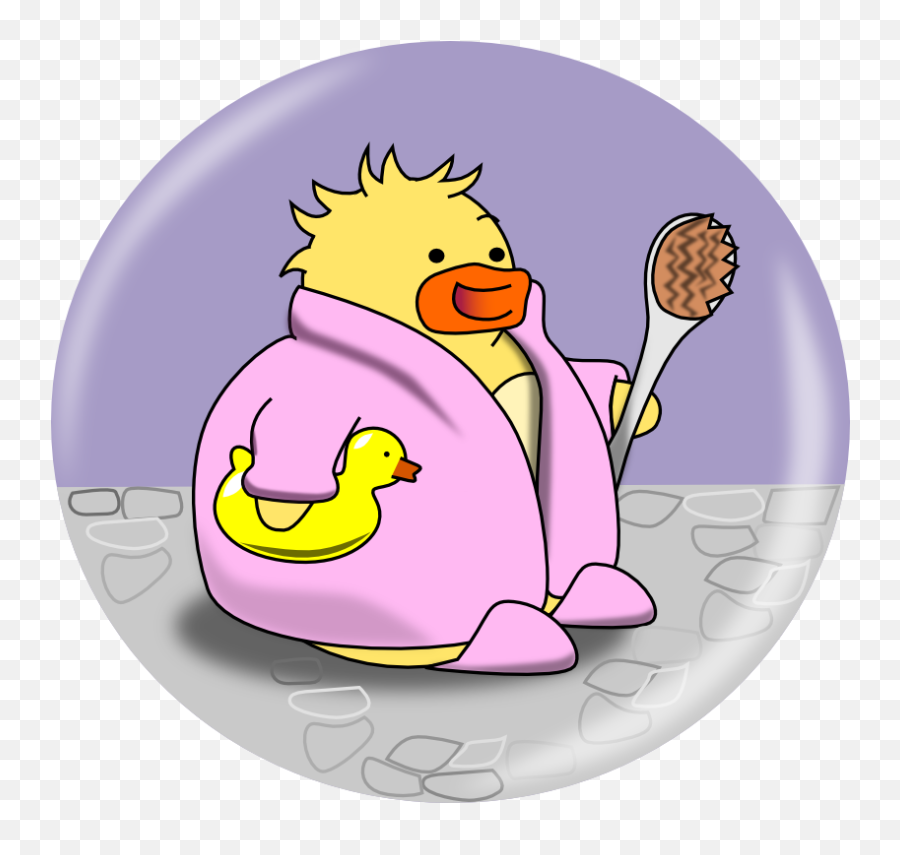 Cute Duckyu0027s Adventures Emoji,Bath Time Clipart