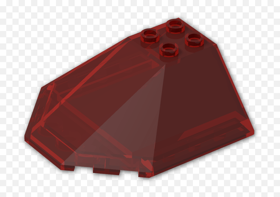 Windscreen 6 X 6 X 2 87606 - Transparent Red Pyramid Emoji,Red X Transparent