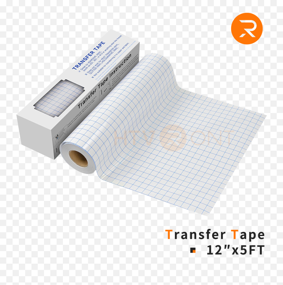Htvront Clear Vinyl Transfer Tape Roll 12 Emoji,Red Transparent Tape