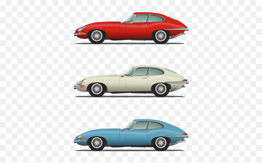 Jaguar E Type Fixed Head Coupe Red White And Blue Iphone 12 Emoji,Steve Head Png