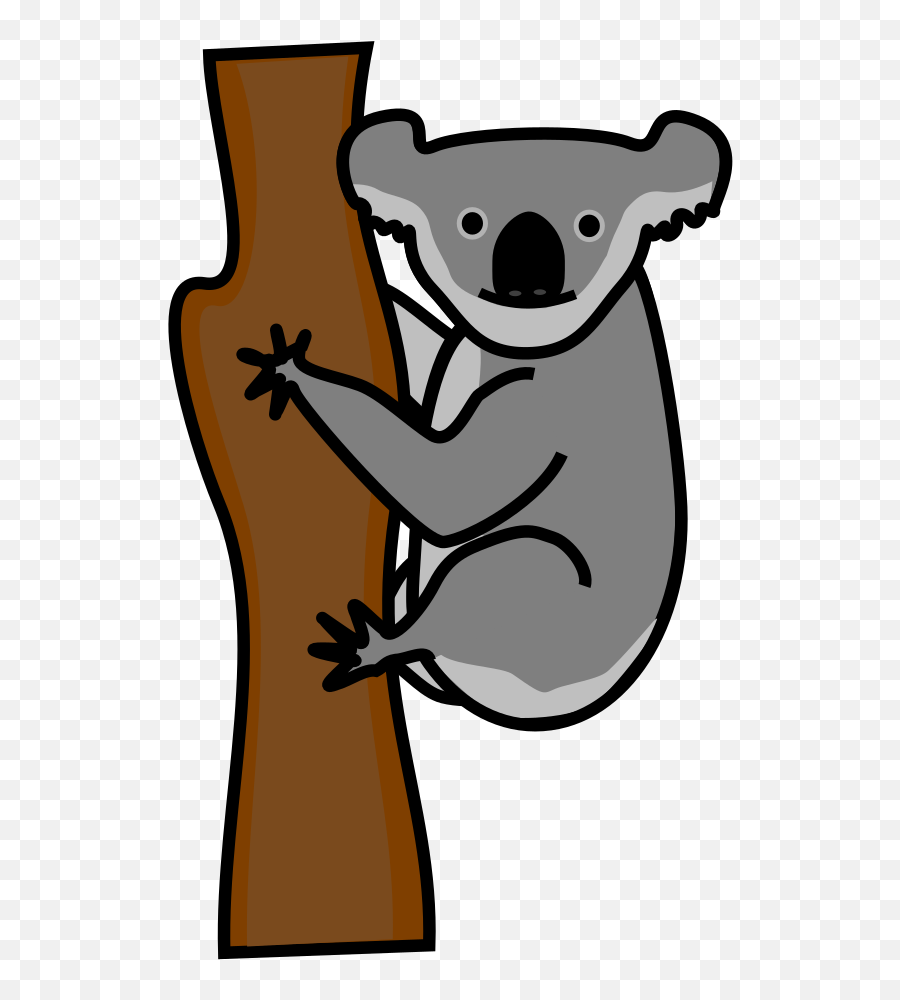 Koala Clip Art At Clker - Png Emoji,Koala Clipart