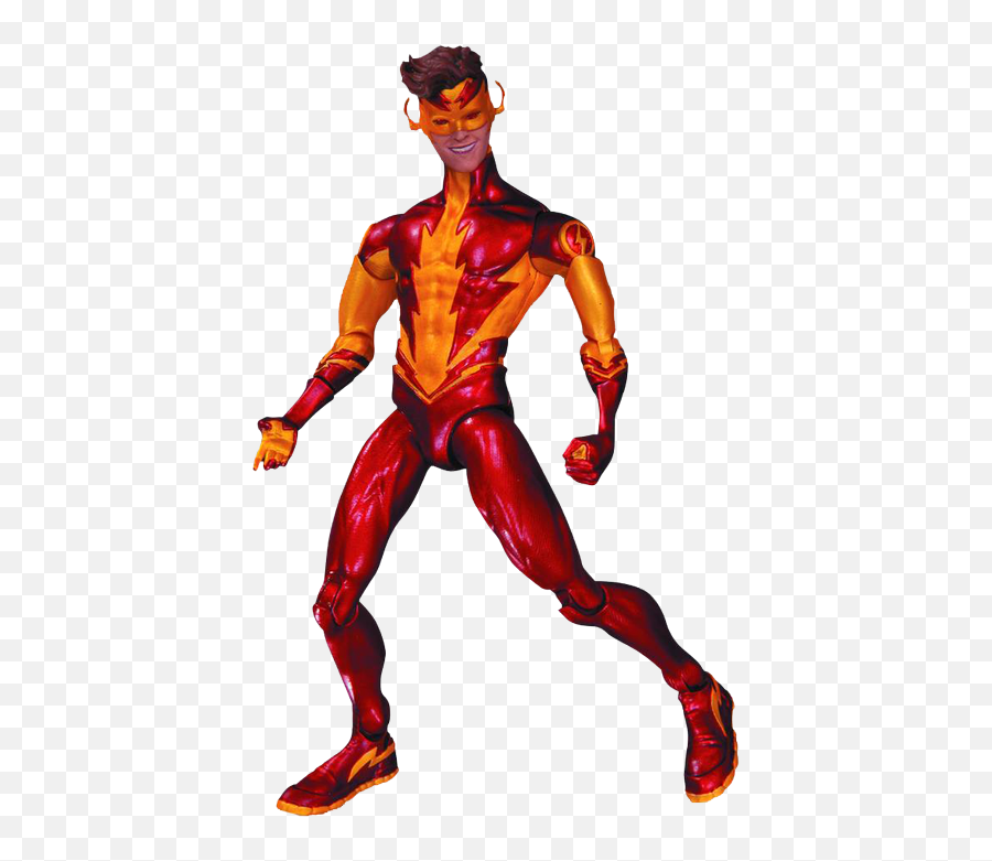 Teen Titans Kid Flash 7 Figure Dc Comics Dccdec130355 Emoji,Kid Flash Png