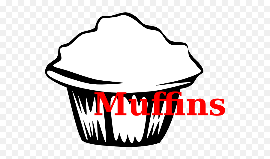 Muffin Image With Text Clip Art At Clkercom - Vector Clip Emoji,Muffins Clipart